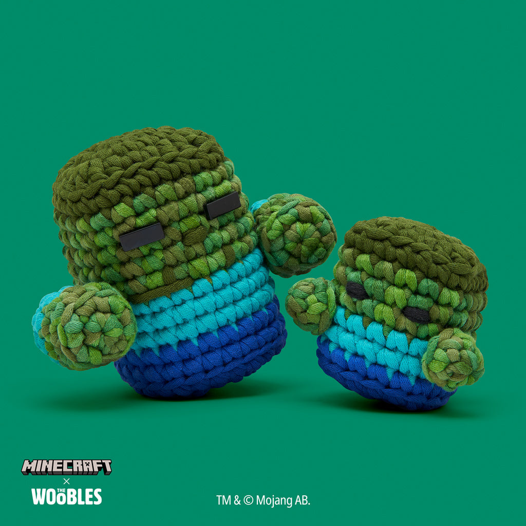 Tiny Minecraft Baby Zombie Accessory Kit