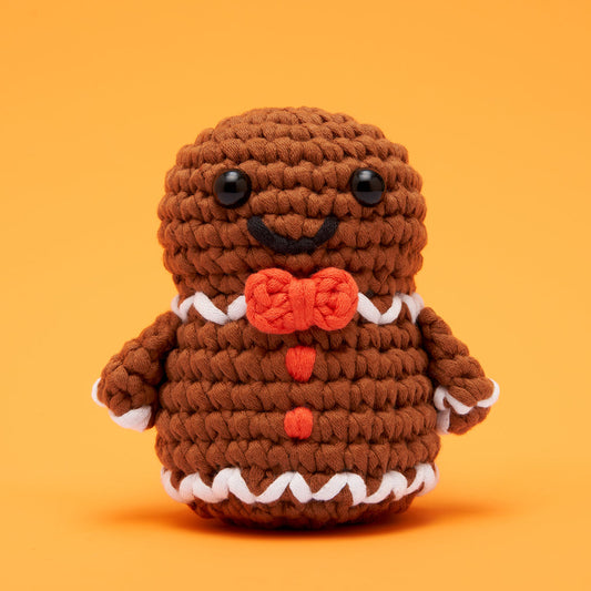 Ted the Gingerbread Man Crochet Kit
