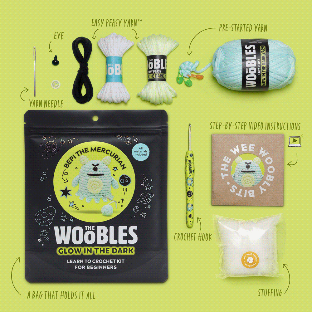 Bepi the Mercurian Crochet Kit