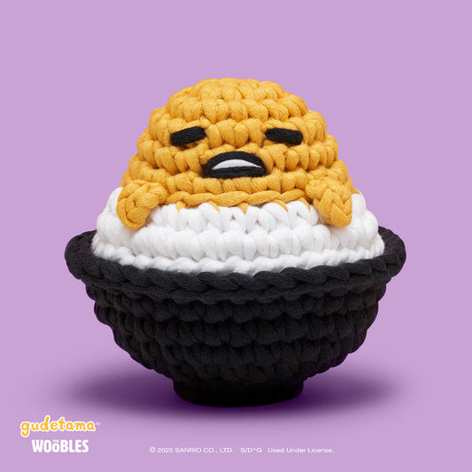 Gudetama™ Egg on Rice Crochet Kit
