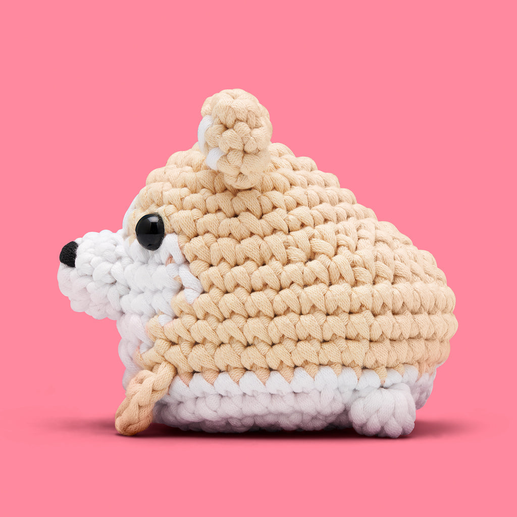Lizzie the Corgi Crochet Kit