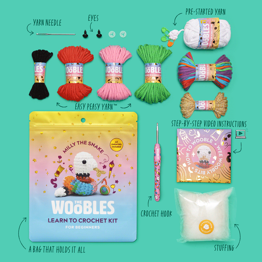 Milly the Snake Crochet Kit