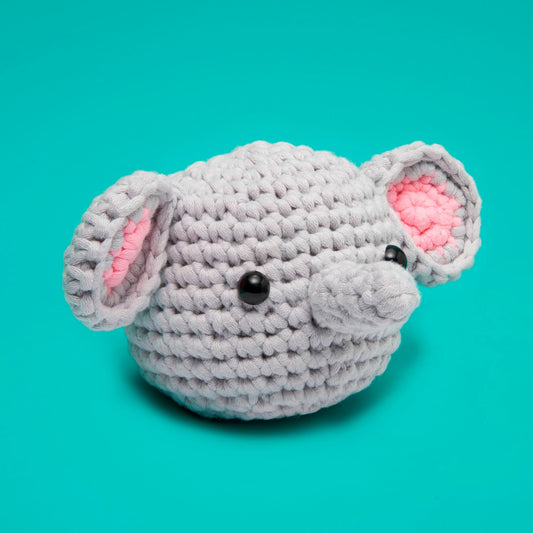 Bubbles the Elephant Crochet Kit